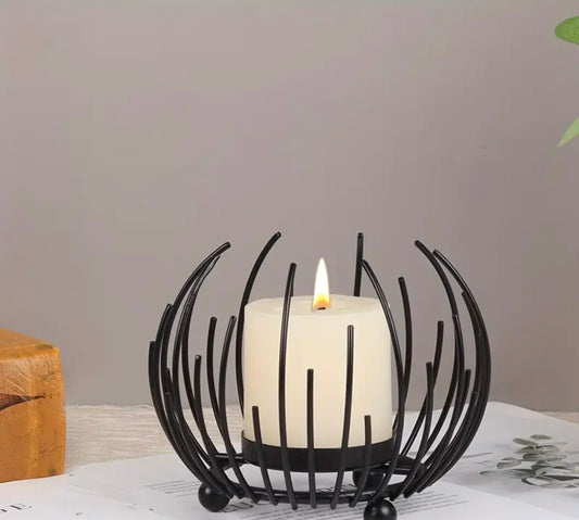 Elegant Nest-Shaped Candle Holder