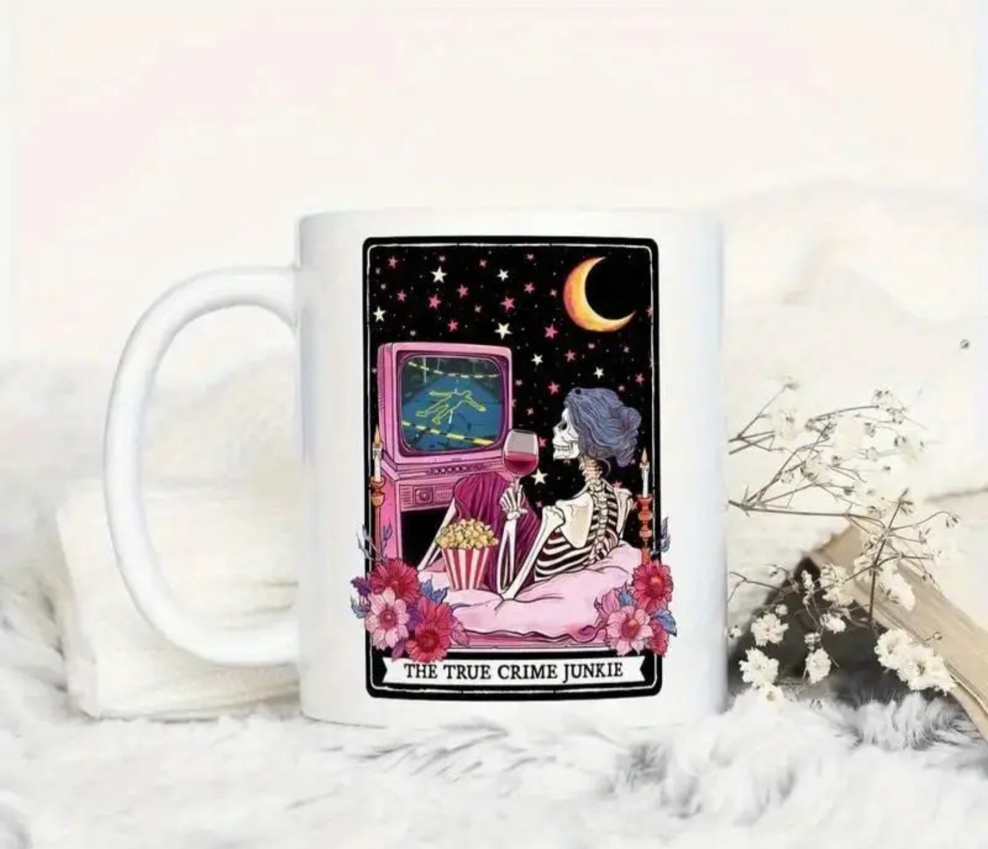 Gothic Skeleton Tarot Mug