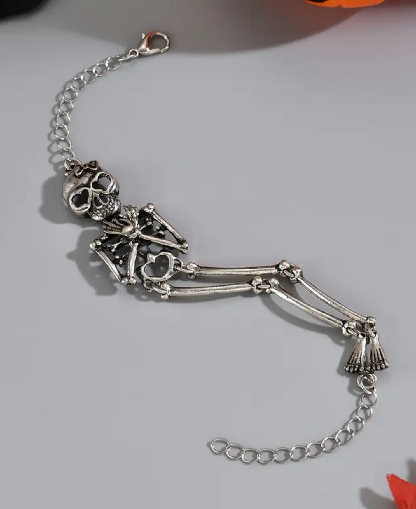 1 pc Gothic Skull Skeleton Bracelet