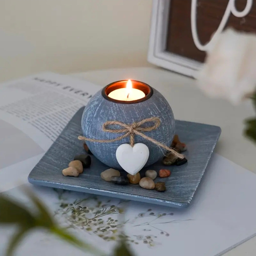 Elegant Heart Candle Holder