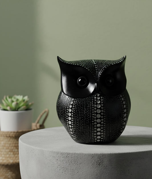 🦉 Artistic Resin Owl Figurine