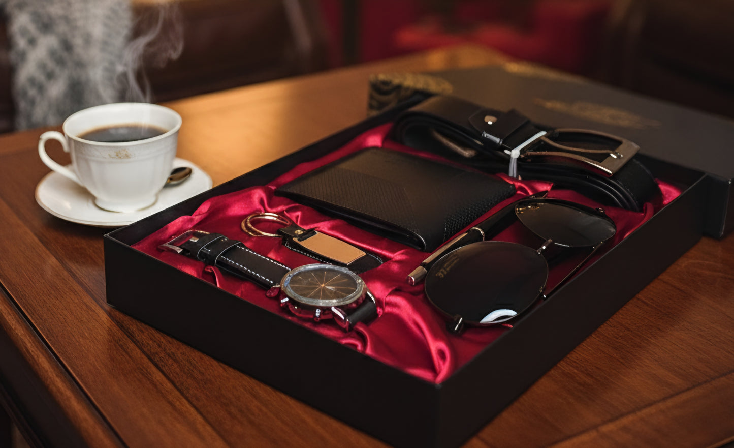 6-in-1 Men’s Essentials Gift Set (Black)