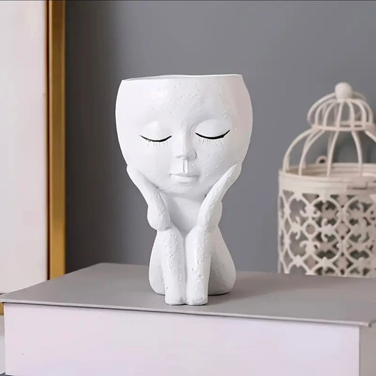 Charming Modern Indoor Flower Pot with Drainage